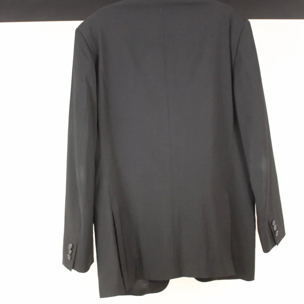Banana Republic‎ Men’s Black Suit Jacket 42R Tailored Fit Double Vent